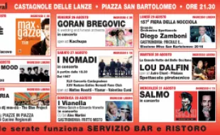  A Castagnole Delle Lanze (AT), dal 23 al 31 agosto 2016, si terrà il Festival Contro