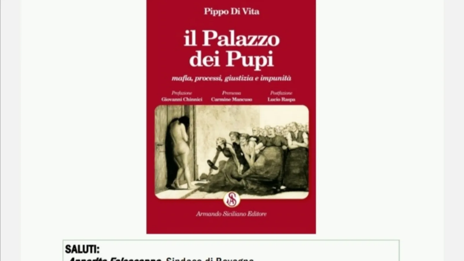 Presentazioni libro di Pippo Di Vita "Il Palazzo dei Pupi"