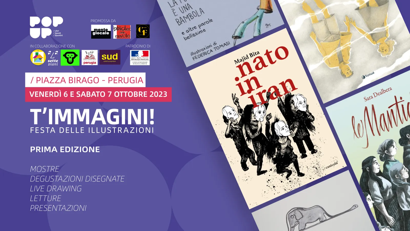 T'immagini! Festa delle illustrazioni a piazza Birago