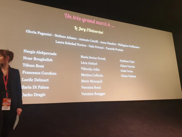 Si è da concluso domenica il Festival del Cinema Italiano di Nantes con tre studentesse dell'Università per Stranieri nella giuria internazionale.  