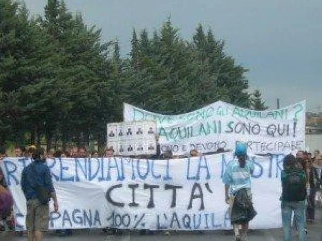 L'Aquila manifesta ancora