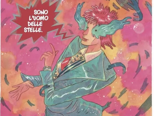 Perugia. Tra David Bowie e l'Elba, venerdì 14 e sabato 15 aprile due giorni a POPUP con i fumettisti e illustratori Bucci e Atzeni